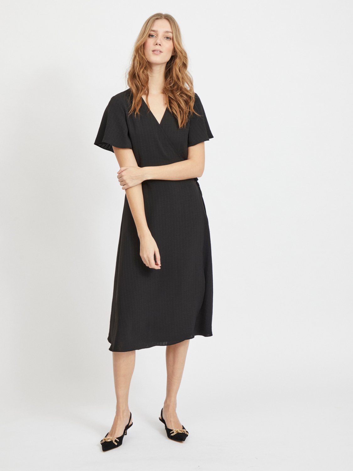 VILOVIE Dress - black - VERO MODA & VILA Bergvik